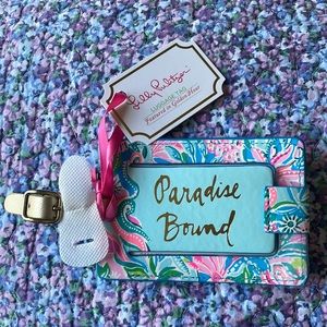 NWT Lilly Pulitzer Luggage Tag